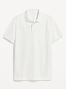 Classic Fit Pique WHITE Polo for Men - Small - Picture 1 of 1