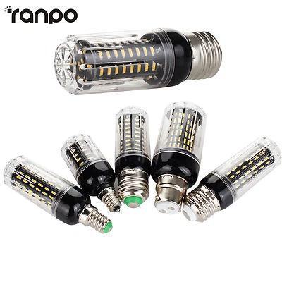12W 20W 25W 30W LED Corn Bulb E27 E14 B22 4014 Energy Saving Light Lamps AC 220V - Image 1 of 4