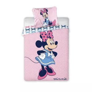 SALE Disney Minnie Mouse Toddler Bedding Set 100% COTTON Bed set cute bow - Picture 1 of 3