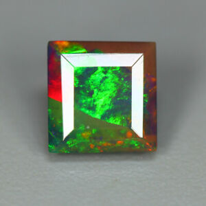 1.04 Cts_MESMERIZING !! 100 % Natural 3D Color Play Solid Welo Black Opal