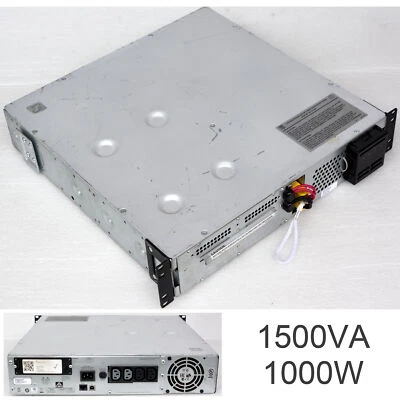 APC USV SMART UPS SMT1500RMI2U 1500VA 1000W USB SERIELL RJ-45 NEUE AKKUS M905 - Bild 1 von 4