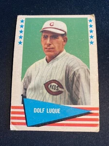 1961 FLEER BASEBALL #56 DOLF LUQUE!! $1 SHIPPING!! - Picture 1 of 2