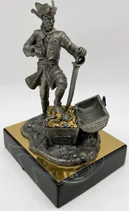 Michael Ricker Zinn Captain Kidd Piratenserie Statue #114 von 500, kostenloser Versand - Bild 1 von 16
