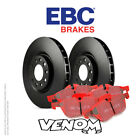 EBC Rear Brake Kit Discs & Pads for Saab 9-5 2.3 Turbo Aero 250 2001-2010