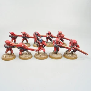 Tau Empire Fire Warriors x10 bemalt - Warhammer Armee 40k GW - Bild 1 von 5