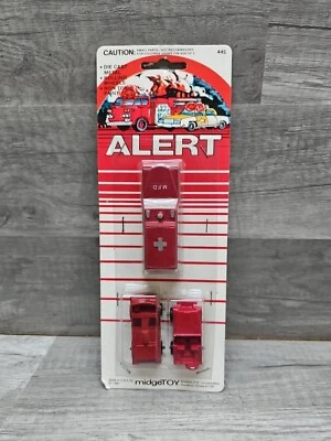 Midgetoy Alert Store Display Pack 1981 #445 Vintage Cars Set Rare Display - Image 1 of 4