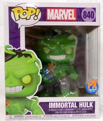 Funko Pop! Marvel 840 Immortal Hulk PX Previews Exclusive Deluxe Vinyl Figure
