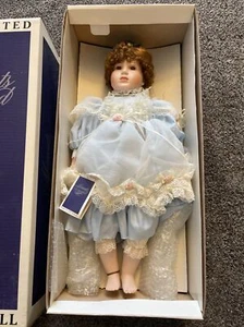 Moments Treasured Hand Crafted  Limited Edition - Christa - Porcelain Doll - Picture 1 of 6