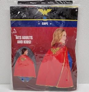 DC Wonder Woman Superhero Cape Costume Piece for all Ages - New! - Picture 1 of 11