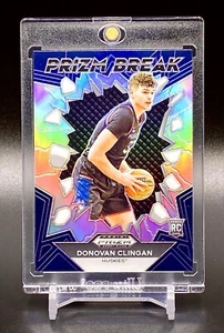 Donovan Clingan RARE ROOKIE REFRACTOR CARD SP PANINI INSERT HUSKIES w/CASE - Picture 1 of 6