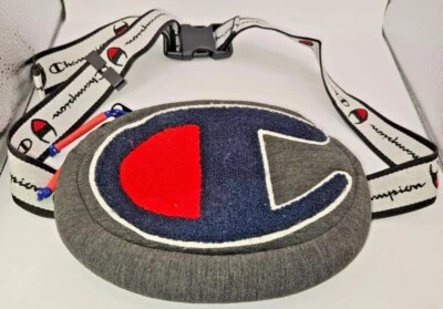 Champion талии упаковка мешок Fanny Pack плеча сумка через плечо темно серый винтажный мяч - Изображение 1 из 4