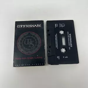 WHITESNAKE Fool For Your Loving cassette single 1989 David Coverdale - Foto 1 di 4