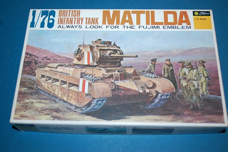 Fujimi WA8 - British Infantry Tank Matilda scala 1/76 - Immagine 1 di 1