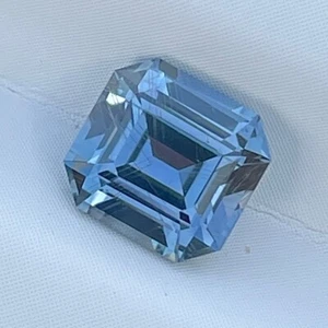 Natural Unheated Blue Sapphire 1.48 Cts Asscher Cut Vietnam Loose Gemstone - Picture 1 of 5