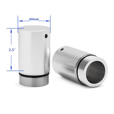 2,5" Prolunga Tubo Forcella Anteriore da 49mm per Harley Dyna 06-24 Touring FLHX - Immagine 1 di 4