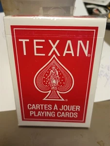 Texan Palmetto ‘45 Poker Playing Cards Red Original and Sealed Deck Collectible - Picture 1 of 5