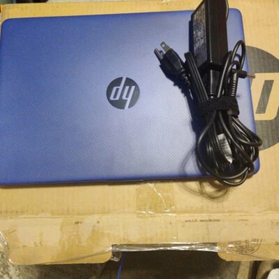 HP Laptop 14" dq0050nr Intel Celeron N4120 4GB, 64GB eMMC, Blue, Touch - Image 1 of 4