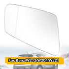 Passenger Side Mirror Glass W/Holder Heated Kit For Mercedes Benz W204/W212 W221