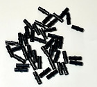 Lego Black Technic, Pin with Short Friction Ridges   Item No: 2780   x 44 Used