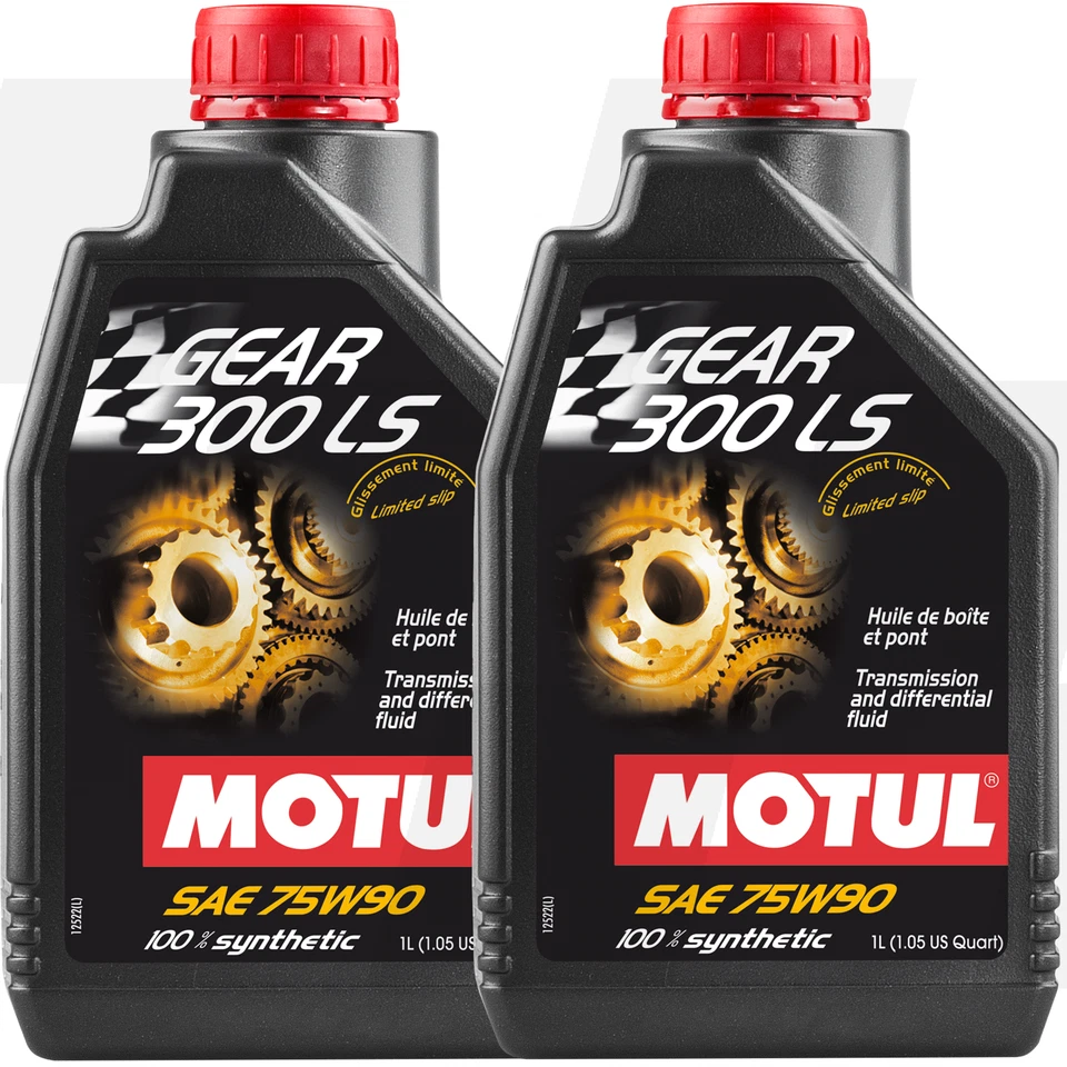 Motul Gear 300 LS 75W-90 Racing Limited Slip Differential Oil 2 Litre 2L (1L X2) - Image 1 of 1