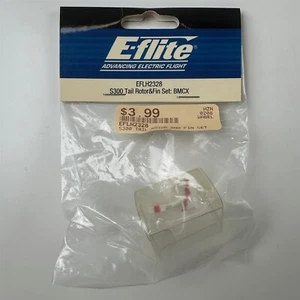 E-Flite EFLH2328 S300 Tail Rotor & Fin Set (for BMCX) NEW - Picture 1 of 2