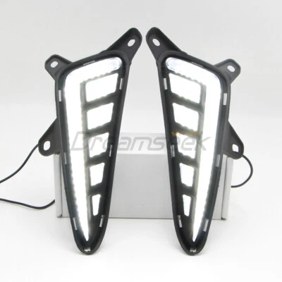 LED DRL for Toyota C-HR CHR 2017 2018 2019 Daytime Running Light w/ Turn Signal — 第 1/4 张图片