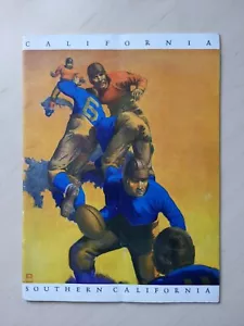 USC Trojans vs California Bears Football Program October 20 1928 - USC 1st Champ - Picture 1 of 6
