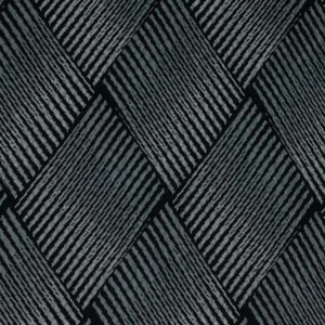 Soho Chic Silk Viscose Charcoal Gray Geometric Drapery Fabric / Mercury - Picture 1 of 1