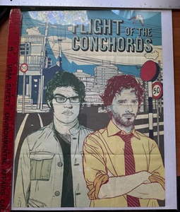 Flight of the Conchords folded poster promo - Picture 1 of 1