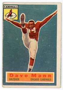 1956 Topps Dave Mann #34 Fair-Good Cardinals SP impresión corta - Imagen 1 de 1