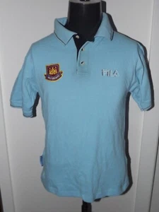 2001-03 West Ham Polo T-Shirt (S) Shirt Jersey Trikot Maglia Camiseta Maillot - Picture 1 of 7