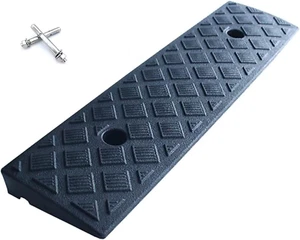 Rampa per Marciapiede, 500 × 130 × 30 Mm, Rampa Portatile in Plastica Leggera, 3 - Foto 1 di 8