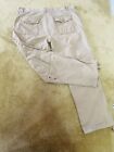 GAOK&CONGS Mens Size 40 x 31 Canvas Cargo Brown Sand Trousers Knee Pad Pockets 