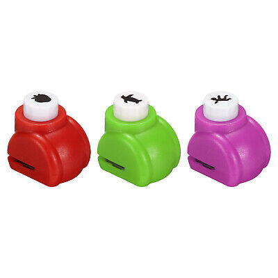 Paper Punch Shapes Mini Hole Puncher For DIY Craft, Strawberry Sky Animal 3pcs • 8.58€