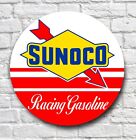 SUNOCO RACING GASOLINE WALL SIGN PLAQUE CLASSIC PETROL GAS & OIL VINTAGE MOTOR