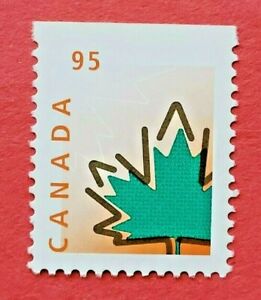 Canada Stamp #1686as "Stylized Maple Leaf" booklet single MNH 1998 