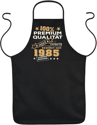 WITORU lustige Grillschürze zum 40. Geburtstag 40 Jahre Mann Frau Geburtstag Geschenk