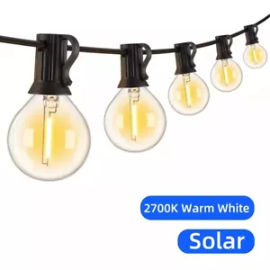 Stringa Luci G40 da Esterno Impermeabile Giardino Appeso Stringa Lampadina Dimmerabile Frantumabile - Foto 1 di 17