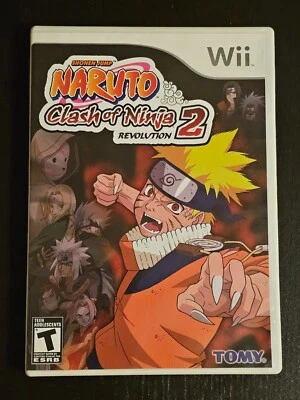 Naruto: Clash of Ninja Revolution 2 (Nintendo Wii, 2008) CIB Complete - Image 1 of 4
