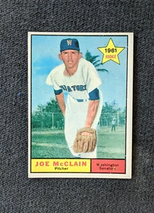 1961 Topps Baseball #488 Joe McClain - Bild 1 von 2