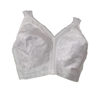 Sujetador Playtex 18 Horas Original Confort Correa Sin Alambres Estilo 4693 Talla 36DD Blanco Foto 1 de 4