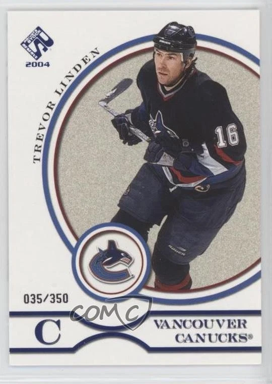 2003-04 Pacific Private Stock Reserve Blue /350 Trevor Linden #98 - Image 1 of 2