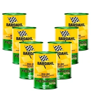 Aceite Motor Bardahl TECHNOS XFS AV504 5W30 VW 504 507 BMW L Life 04 Porsche 7L - Imagen 1 de 3