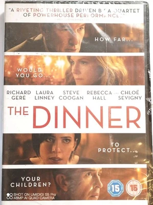 The Dinner. Richard Gere / Steve Coogan. Gripping Drama. Brand New/Sealed. - Image 1 of 2