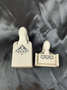 Martha Stewart Crafts Punch Around The Page Swirling Lace Loops Paper Punch Set  - Picture 1 of 4