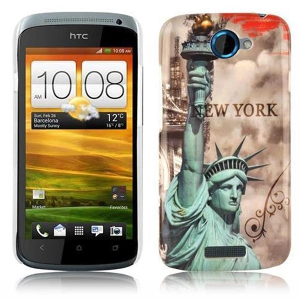 Cover per HTC ONE S Custodia Hard Case Protezione Coperchio - Immagine 1 di 3