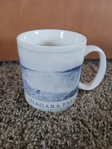 Starbucks 2008 Blue & White Niagara Falls Architect Mug 18oz - Picture 1 of 3