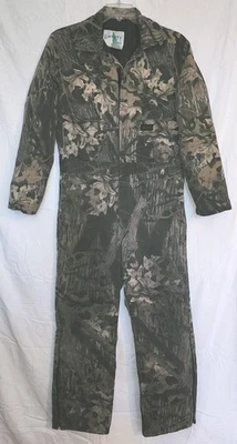 Vintage Mens Liberty Rugged Outdoor Gear Coveralls  Medium Reg Mossy Oak Breakup - Image 1 of 4
