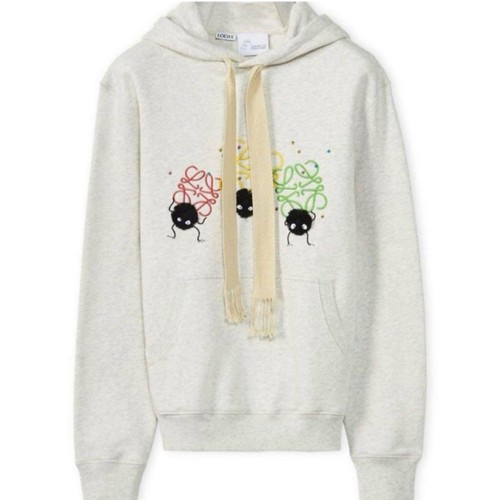 Felpa con cappuccio Limited Loewe x Studio Ghibli Spirited Away Chihiro Fleece Knit Top XS