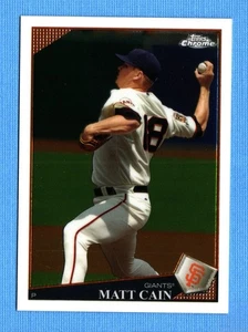 2009 Topps Chrome #152 Matt Cain San Francisco Giants - Picture 1 of 1